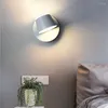 Lampes murales Lumières de chambre à coucher El chambre de lit de chevet lisant les accessoires de maison montée à montée légère lampe à LED intérieure luminaire moderne