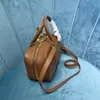 Ny kvinnors axelväska avancerad anpassad kvalitet Crossbody Bag Cowhide Tote Cotton Satin fodrad axelband avtagbar mycket snygg 5BB148