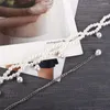 Belts Korean Party Decoration Beaded Jeans Thin Pearl Waist Dress Chain Tassel Women Waistbands