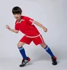 Volwassen Kinderen Voetbalshirts Mannen Jongens Meisjes Voetbal Sets Korte Mouw Kinderen Uniformen Fitness Trainingspak Pakken 13 240306