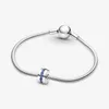 Klarer funkelnder Reihen-Clip-Charm für Pandora, 100 % 925er Sterlingsilber, Charms-Set, Schlangenkette, Armbandherstellung, Clips, Freundin, Geschenk mit Originalverpackung, Top-Qualität im Großhandel