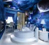 behang 3d muurschildering voor woonkamer Star Planet Universe Space planet behang mural po wall paper2205524