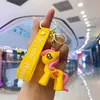 2024 Ny tecknad film Little Ma Baoli Keychain Lovely Rainbow Horse Unicorn Keychain Men's and Women's Bag Pendant Gift