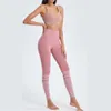 Lu Pant Align Align Lu Lemon Sport Donna Pantaloni da yoga senza cuciture Collant elasticizzati a vita alta Push Up Running Gym Fiess Leggings 2024 Gym Jog