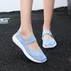 Casual Shoes Womens Flats Summer Sneakers Breating Woven Loafers Soft Walking Women Tenis Big Size 35-42 Zapatos de Mujer
