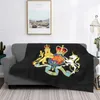 Blankets Royal Coat Of Arms The United Kingdom Blanket Coral Fleece Plush Super Soft Throw For Bedroom Sofa Bed Rug