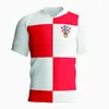 2024 Croacia Modric Soccer Jerseys 24 25ナショナルチームMandzukic Perisic Kalinic 2025 Croatias Football Shirt Kovacic Rakitic Kramaric Men Kid Kitユニフォーム