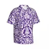 Camisas casuais masculinas havaí camisa férias antigo floral impressão blusas girassóis folhas novidade masculino manga curta estilo rua topo