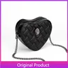 Kurt Geiger Sac pour femme Love Diamond Chain Eagle Head Sac à bandoulière à une épaule Sac de créateur Sacs à main et sacs à main Sac à main 240314