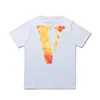 Vlone T-shirt Big "V" Tshirt Men's / Women's Couples Casual Fashion Trend High Street Loose Hip-Hop100% Cotton Printed Round Neck Shirt US Size S-XL 1572