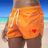 Männer Shorts Herren Surfen Sport Strand Schnell Trocknend 2024 Badehose Atmungsaktive Beachwear Taschen Bademode Sommer Männlich