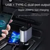 Car Charger Support 100W Super Fast Charge Flash Charge Flexible Wire Four-in-One Cigarette Lighter Car Charger