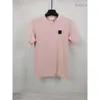 Designer de haute qualité Stones Island T-shirt d'été pour hommes et femmes respirant à manches courtes en vrac lettre imprimée Valentine Street Fashion Campus T-shirt en coton 404