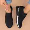 Women Platform Autumn Casual Shoes 921 Sneakers Breattable Mesh Sports Running Sticked Loafers Plus Size 35-43 WSH4524