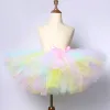 Jurken Pastel Eenhoorn Tutu Rok voor Baby Meisjes Dans Tutu's Kinderen Tule Rokken voor Verjaardag Nieuwjaar Kostuum Peuter Outfits 3m14 Jaar