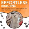 3-in-1 Steamy Cat & Dog Brush Pet Hair Removal Tool with Fine Mist Spray for Cleaning Massaging Rechargeable Dematting Comb Soft Bristles Grooming Supplies