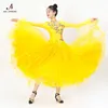 Palco desgaste 2024 moderno vestido de competição de dança roupas de salão para meninas combinar jazz mulheres baile traje linha terno valsa padrão