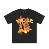 VLONE Tshirt Big V T-shirt Homme/Femme Couples Casual Mode Tendance High Street Lâche HIP-HOP100% Coton Imprimé Col Rond Chemise US TAILLE S-XL 6148