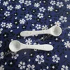 Measuring Tools 100pcs/lot 0.25 Gram Plastic Scoop 0.25g Small PP Spoon - 4.9x1.3x0.7cm White