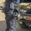Pantalon tactique cargo hommes intrus militaire multipoche SWAT pantalon de combat mâle extérieur résistant à l'usure pantalon des services secrets 240314