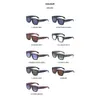 Óculos de sol de grife KILA David's Same Style Men's Trendy Box Sunglasses, resistente a UV