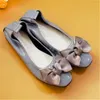 Casual Shoes Aucvee elegant grunt mun damer arbetar stor storlek mockasin balettlägenheter äkta läder glid på för kvinnor loafers