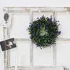 Flores decorativas 33 cm lareira de natal parede guirlanda porta mori departamento feriado guirlanda natal