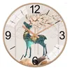 Horloges murales Intérieur Montre américaine Salon Art Luxe Vintage Chambres Simple Creative Relogio De Parede Décor