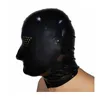 BH's sets MONNIK Latex masker fetish kap ogen mond honingraat opening met rits aan de achterkant handgemaakt voor bodysuit cosplay partij