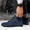 Sapatos de fitness unissex casual espessamento antiderrapante quente esportivo tênis de trekking à prova dlightweight água leve para viagens ao ar livre