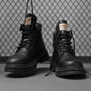 HBP Небрендовые мужские кожаные водонепроницаемые оксфорды на шнуровке Мужская повседневная деловая рабочая повседневная обувь