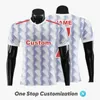 Maglia da calcio da uomo a manica corta personalizzata per sublimazione personalizzata per college giovanile con ricamo WOX1086 240312