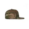 Ballkappen Baseballmütze Männer Snapback Army Flat Bill Papa Hut Grün Hiphop Verstellbares Sport-Outdoor-Zubehör für Jungen Teenager