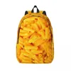 Backpack Mac Cheese Woman Small Backpacks Boys Girls Bookbag Casual Shoulder Bag Portability Travel Rucksack Students School Bags