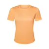 Luxtres Nieuwe vochtabsorptie Zweetend waterkoelend waterkoeling sport T-shirt dames snel drogende ademende rente tennistop