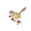 Broches oiseau porte-bonheur pie pour femmes, épingles à revers, bons présages, Corsage, accessoires, cadeau de noël pour amis