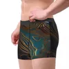 Underbyxor Peacock Ocean 3D Three Dimensional Breathbale Panties Man Underwear Sexy Shorts Boxer Briefs