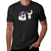 Polos masculinos Xenos 'Nid Cute Sushi Print Camiseta Anime Customs Mens T Shirt Gráfico