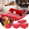 Aufbewahrungstaschen 3 Stück Weihnachtsbox Hosen Unterwäsche Winter Kleidung Tasche Stil geschichteter faltbarer Organizer Schnell