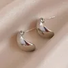 Boucles d'oreilles à Arc géométrique métallique, Simple et petit tempérament, vent froid, accessoires Ins, vente en gros, 175