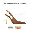 Sandals High Heels Saint Laurent ysls Luxurys Designer shoes heel Paris Dress Classics Women 10cm 8cm Black Golden【code ：L】Wedding Bottoms