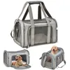 Dog Bag Soft Side Backpack Cat Pet s Dog Travel Bags Airline Approved Transport For Small Dogs Cats Outgoing 240309