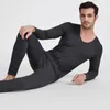 Men's Thermal Underwear Elastic Warm Long Johns Sets Men Breathable Thermo Suits Winter Plus Size