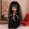 Cleopatra Icy DBS Blyth Doll Puting Mouth Tan Skin Matte Face 16 BJD AZONE S ANIME GIRL 240311