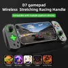 D7 GamePad Stretchable Game Controller stöder sex Axis Android -telefon Bluetooth Wireless GameController Stöds Switch PC 240306