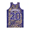 High School Basketball Ben Simmons Jersey 20 Montverde Academy Marble Shirt Team Color Purple Moive HipHop College Stitched University Pullover Uniform Men Sale