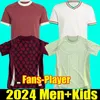 S-4XL Mexique 2024 Copa America RAUL CHICHARITO Maillots de football 2023 LOZANO DOS SANTOS 24 25 H.LOZANO Hommes Enfants Chemises de football Uniformes Fans Version Joueur