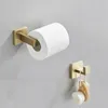 Conjunto de hardware dourado escovado para banheiro, acessórios de banheiro em aço inoxidável 60cm/40cm, toalheiros para banheiro, prateleira de instalação de unhas 240312