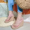 La cheville non brand à lanière sandalias hbp planas plate-forme extérieure plate-forme pantoufle sepatu sepatu chaussures sandales d'été