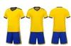 Dorosły dla dzieci koszulki piłkarskie dostosowane mundury piłkarskie Mężczyźni Koszule Futsal Sportswear Zestaw Women Training Tracksuit Boys Sports Suit 240315